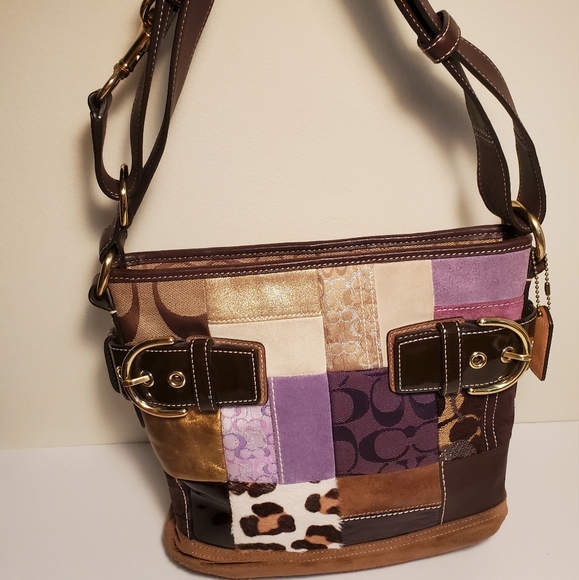 Coach Handbags - Coach Ladies Patchwork Bag